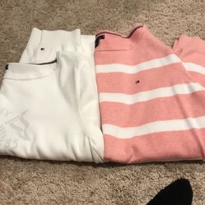 Tommy Hilfiger women’s size XL x-large boat neck sweaters, set of 2